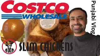 An Unplanned Trip to Costco | Lunch at Slim Chickens TTC | Vlog # 04 | Punjabi Vlog | Family Vlog