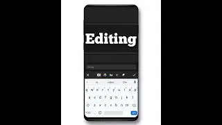 Reveal text as you walk || inshot tutorial