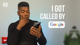 I got called by Google! 😱