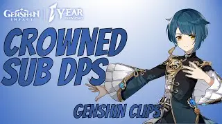 Xingqiu Crowned Elemental Skill and Burst | Genshin Impact