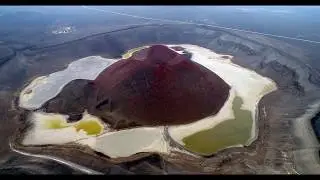 Volcanic lake in Konya (Turkey)