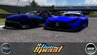 Live For Speed Replay #Fund Mustang GT3 @ Aston National
