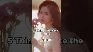 5 Things i hate the most!! #shorts #edit #aesthetic #my_style #fypシ #viral #trending