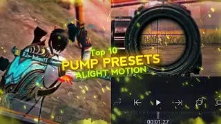 Ae Inspired Pump Pack In Alight Motion For Your AMV/PUBG Edits