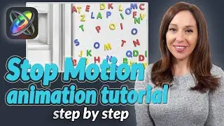 Apple Motion Tutorial | STOP MOTION EFFECT