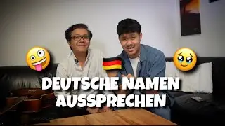 DEUTSCHE NAMEN AUSSPRECHEN mit KHOISPAPA🤣 (ZU LUSTIG)