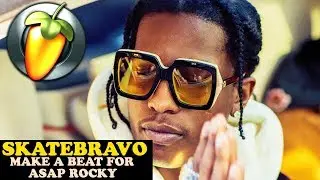 SKATEBRAVO Making A Beat For ASAP Rocky From Scratch | Studio Cookup (Fl Studio)