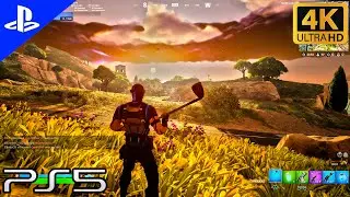Fortnite PS5 Solo win 🏆 Gameplay | Chapter 5 season 1 | 4k ( no commentary )