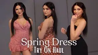 Spring Dress Try On Haul 🌸 Cute & Trendy Dresses for 2026