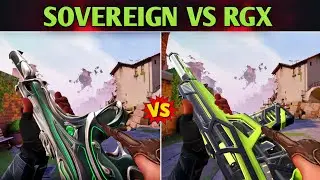 Sovereign Phantom VS RGX 11Z Pro Phantom Comparison | Which One Is The Best Phantom Skin In Valorant