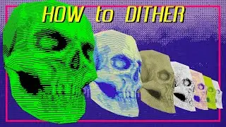 EASY, FAST & FREE ways to DITHER your textures
