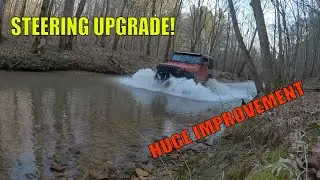 JEEP WRANGER TJ STEERING UPGRADE FOR HALF THE COST!