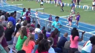 Girls 100M Hurdles 04.19.17 - Godby