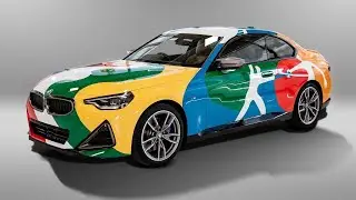 2022 BMW 2 Series Coupe M240i Art Car