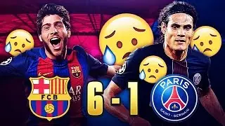 BARCA 6 - 1 PSG : LE MATCH DU SIECLE ! 