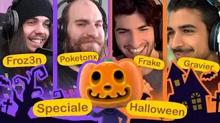 Halloween special with Poketonx, Gravier, and Frake on Animal Crossing New Horizons!