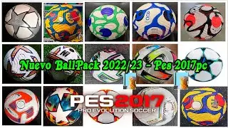 Nuevo BallPack AIO temporada 22/23 - Pes 2017 todos los parches