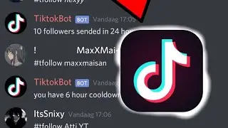 DISCORD TIKTOK FOLLOW BOT FREE!