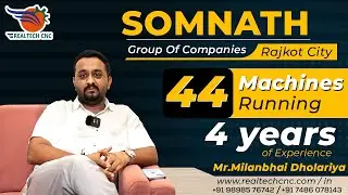 Customer Review | SOMNATH GROUP OF COMPANYS| RealTech CNC Machine VD-382
