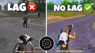 BGMI/PUBG MOBILE BEST GAME SETTING FOR FIX LAG | BGMI LAG FIX SOLUTION IN GAME SETTING