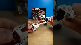 Обзор LEGO Star Wars Побег на BARC спидере 75378