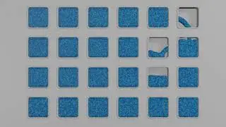HD Particle fluid simulation - 32 [blender]