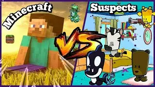 Саспектс VS Майнкрафт | Suspects приколы | Убийца амонг ас