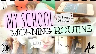 My School Morning Routine | Мое школьное утро: Первая Неделя Школы