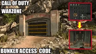 Warzone vault code and location -Park bunker