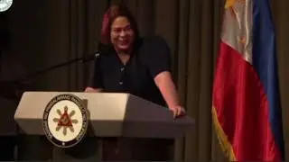 VP SARAH DUTERTE FUNNY SPEECH - THE NEXT PRESIDENT