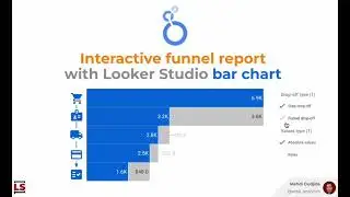 Looker Studio - Teasing for an upcoming blog post: Interactive funnel report