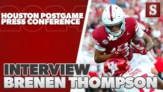 HOUSTON POSTGAME PRESS CONFERENCE: Wide receiver Brenen Thompson