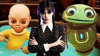 Baby In Yellow Black Cat - Wednesday Addams New History All Chapters Characters Ending Secrets