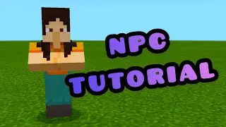 NPC Tutorial - Minecraft Bedrock