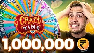 Winning 1,000,000 INR On Crazy Time!!!