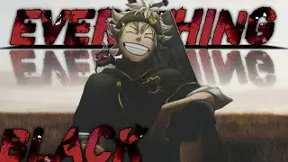 Black Clover | AMV | Everything black