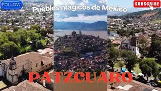 Pátzcuaro 2024 - Pueblo Mágico de Michoacan // Drone Mexico