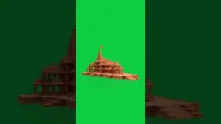 Free Ayodhya Ram Mandir Green Screen Download | High Quality Green Screen Effects