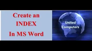 How to create an index in Microsoft Word  Learn in a few minutes