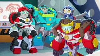 New Recruits | Rescue Bots Academy | Episodes 1 & 2 | Transformers Junior