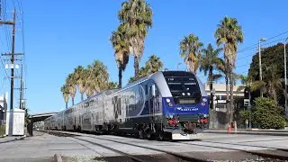 Railfanning Amtrak and Coaster in San Diego, California before the Holiday Bowl