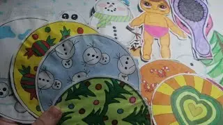 🌨️новогодние шарики🎄☃️/бумажная роспаковка/бумажные сюрпризы мур