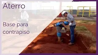 Aterro permeável - base para o piso cerãmico