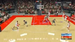 NBA 2K20 2 snatch blocks ankle breaker and poster #ShakeDown2012