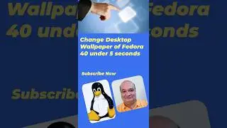 The Fastest Way to Update #Fedora40 Wallpaper in 5 Seconds
