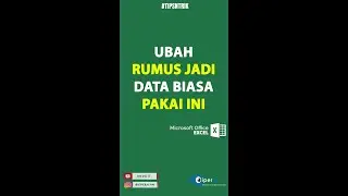 Cara Mengubah Nilai Dari Rumus Jadi Value Biasa 