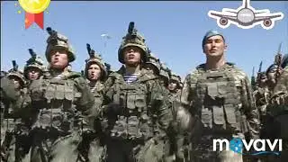 Казахстанская армия песня Мен қазақпын - Қазақстан əскері