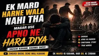 Ek Mard Harne Wala Nahi Tha… Magar Apno Ne Hara Diya 💔#sad #viral #trending #kuworldislamic 
