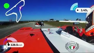 Franco Scribante  hot lap Aldo Scribante Circuit