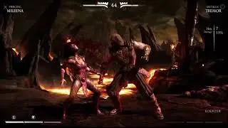 Mortal Kombat X - Mileena Vs. Tremor (Local Play)
